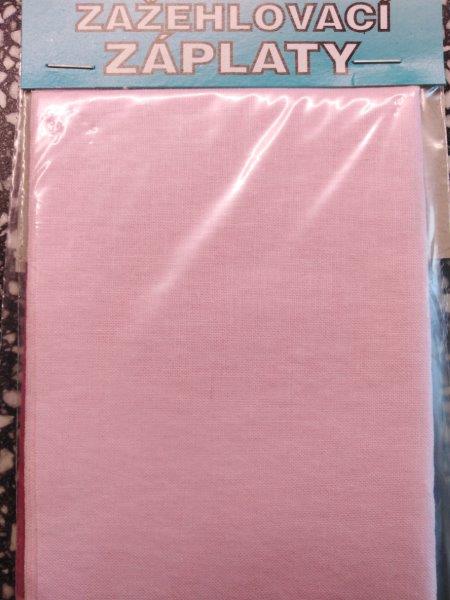 Záplaty nažehlovací ledově růžové