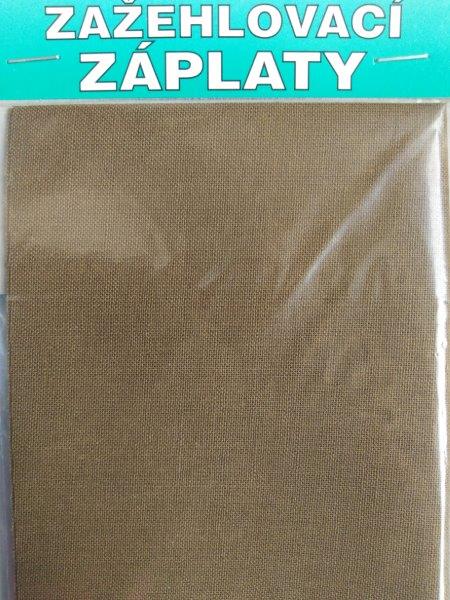 Záplaty nažehlovací khaki