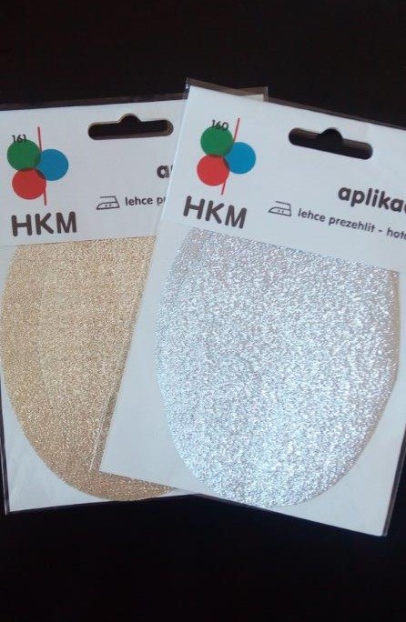 Záplaty zažehlovací zlaté