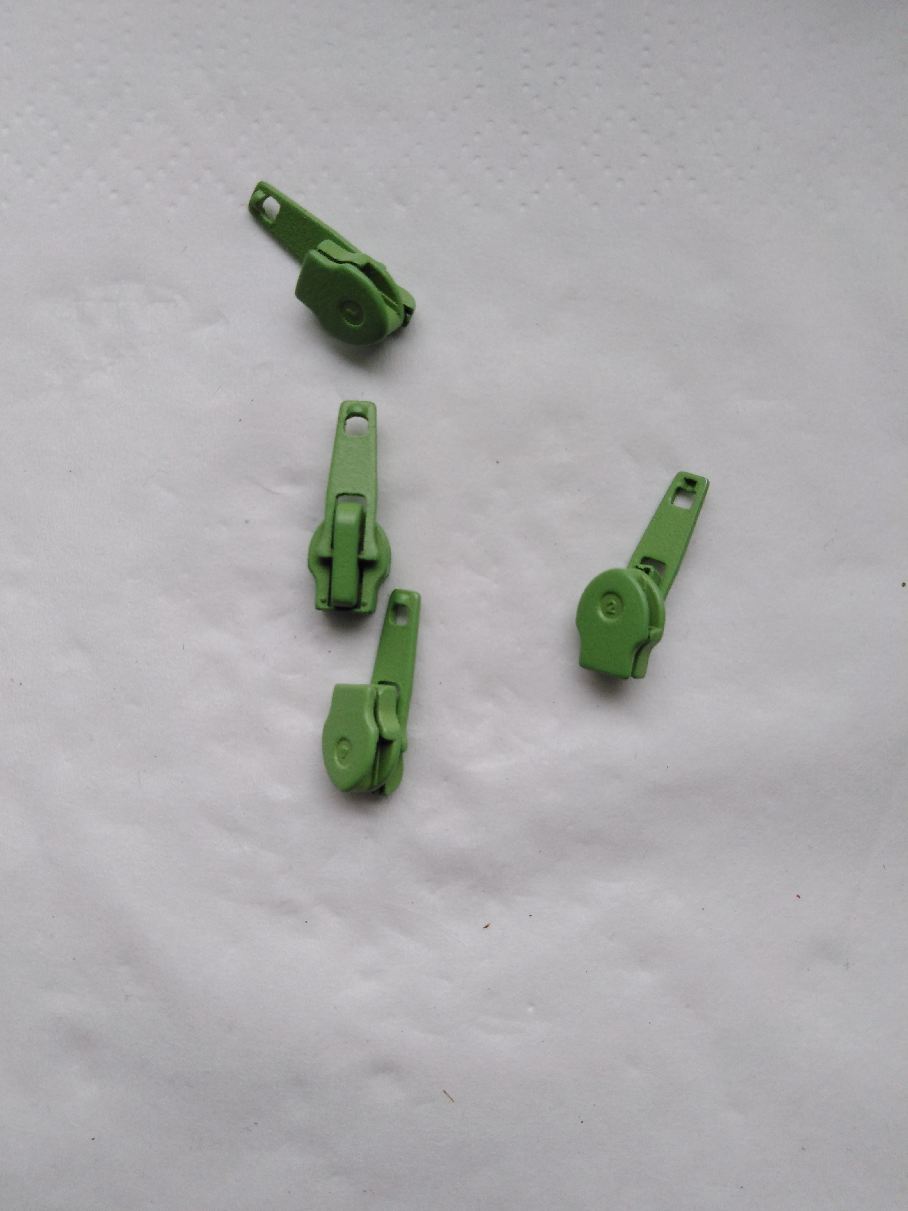 Jezdec k zipům WS0 aretační lakovaný jablečná zeleň