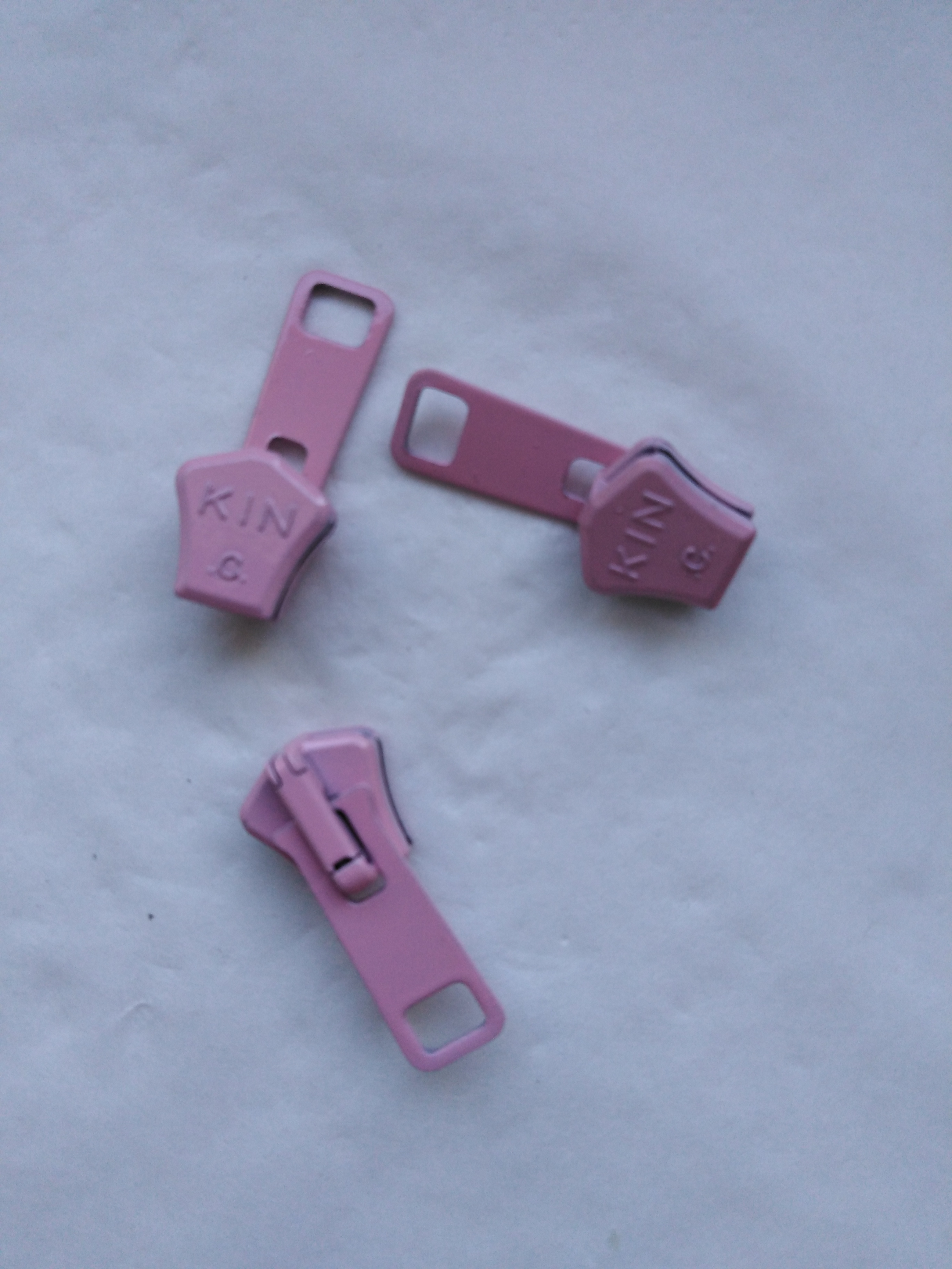 Jezdec k zipům PH6 aretační lakovaný světle růžový