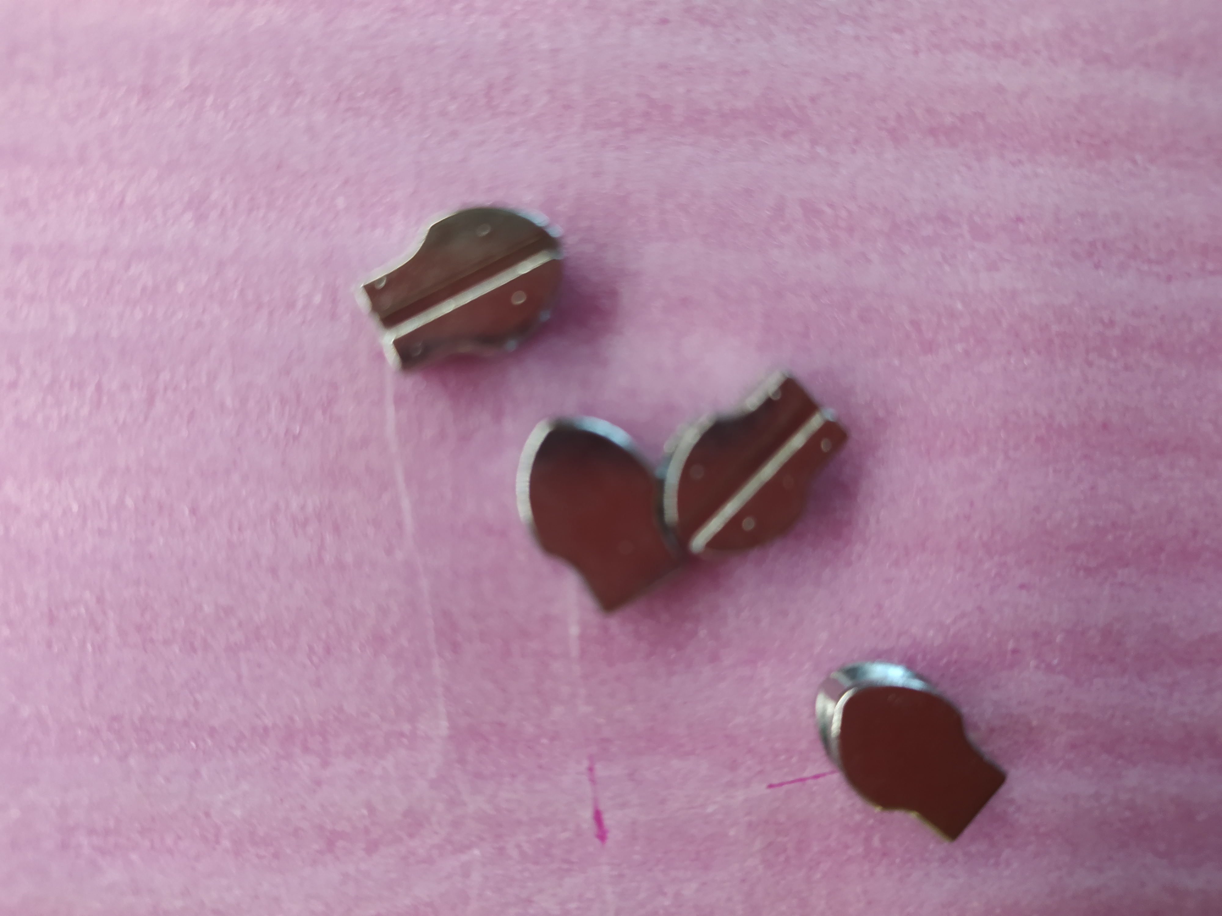 Jezdec WS0 plochý ložní nikl