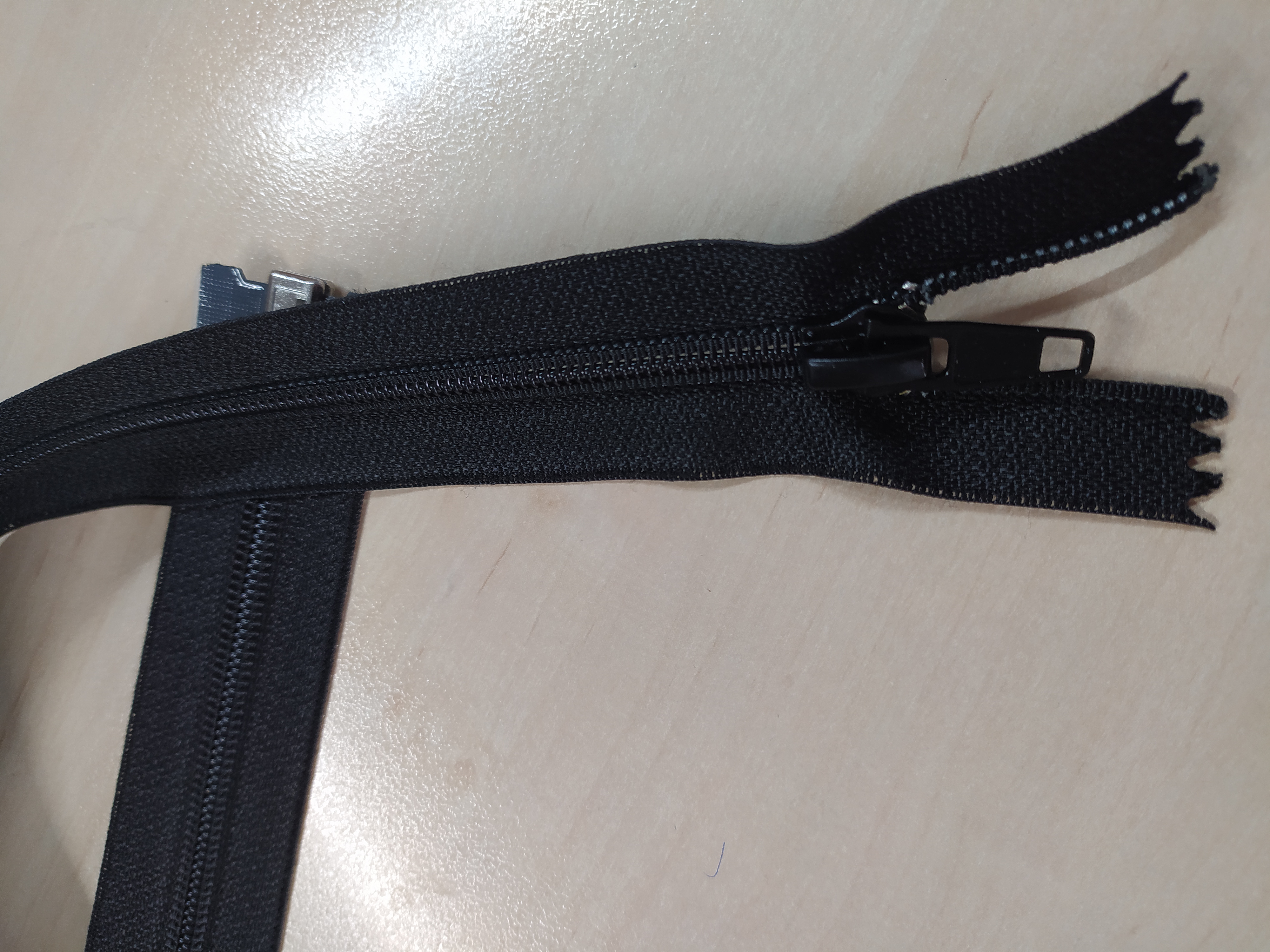 Zdrhovadlo - zip 100 cm WS20 černý