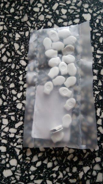 Jezdec WS0 plochý ložní bílý