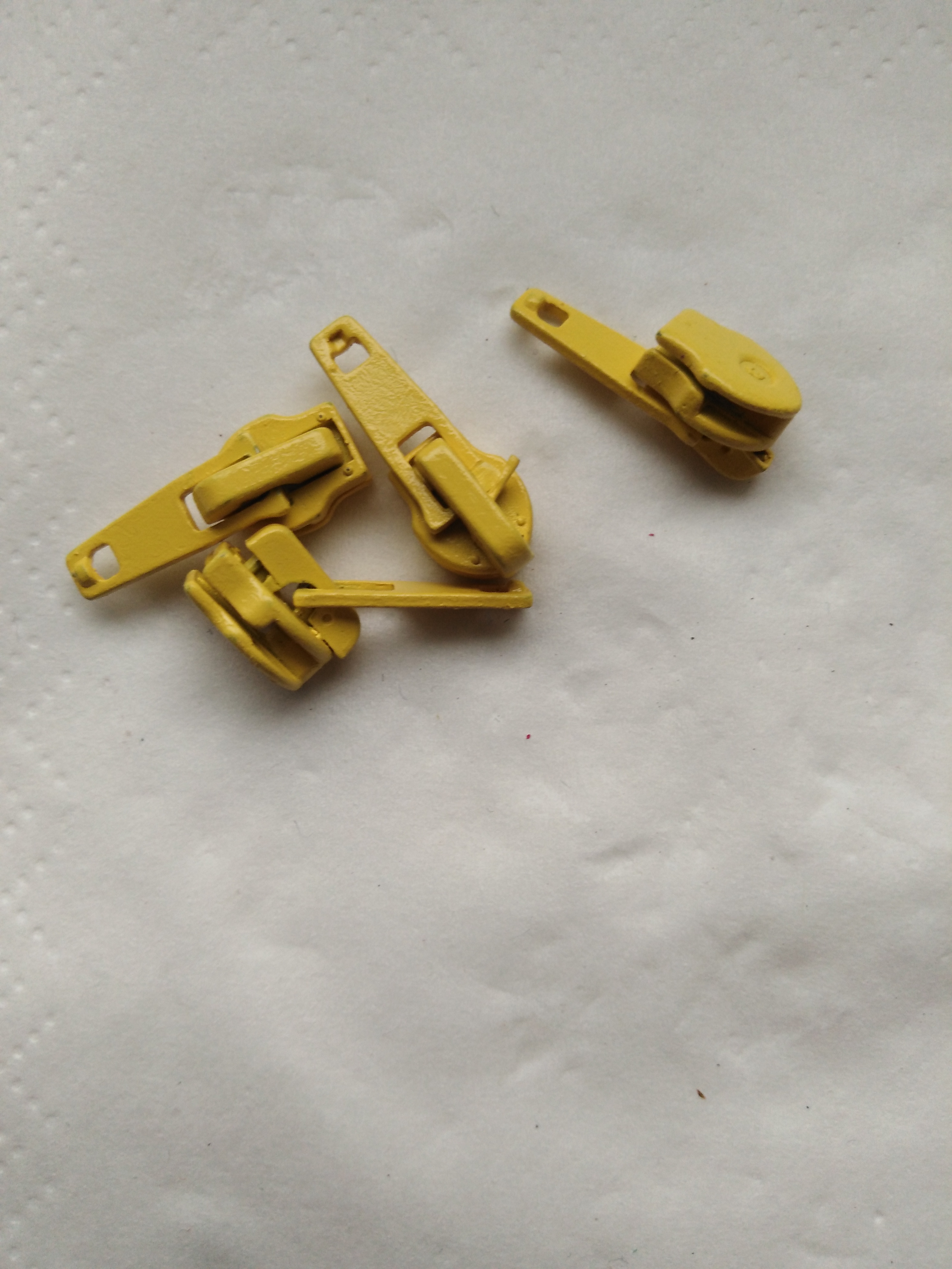 Jezdec k zipům WS0 aretační lakovaný kanárkově žlutý