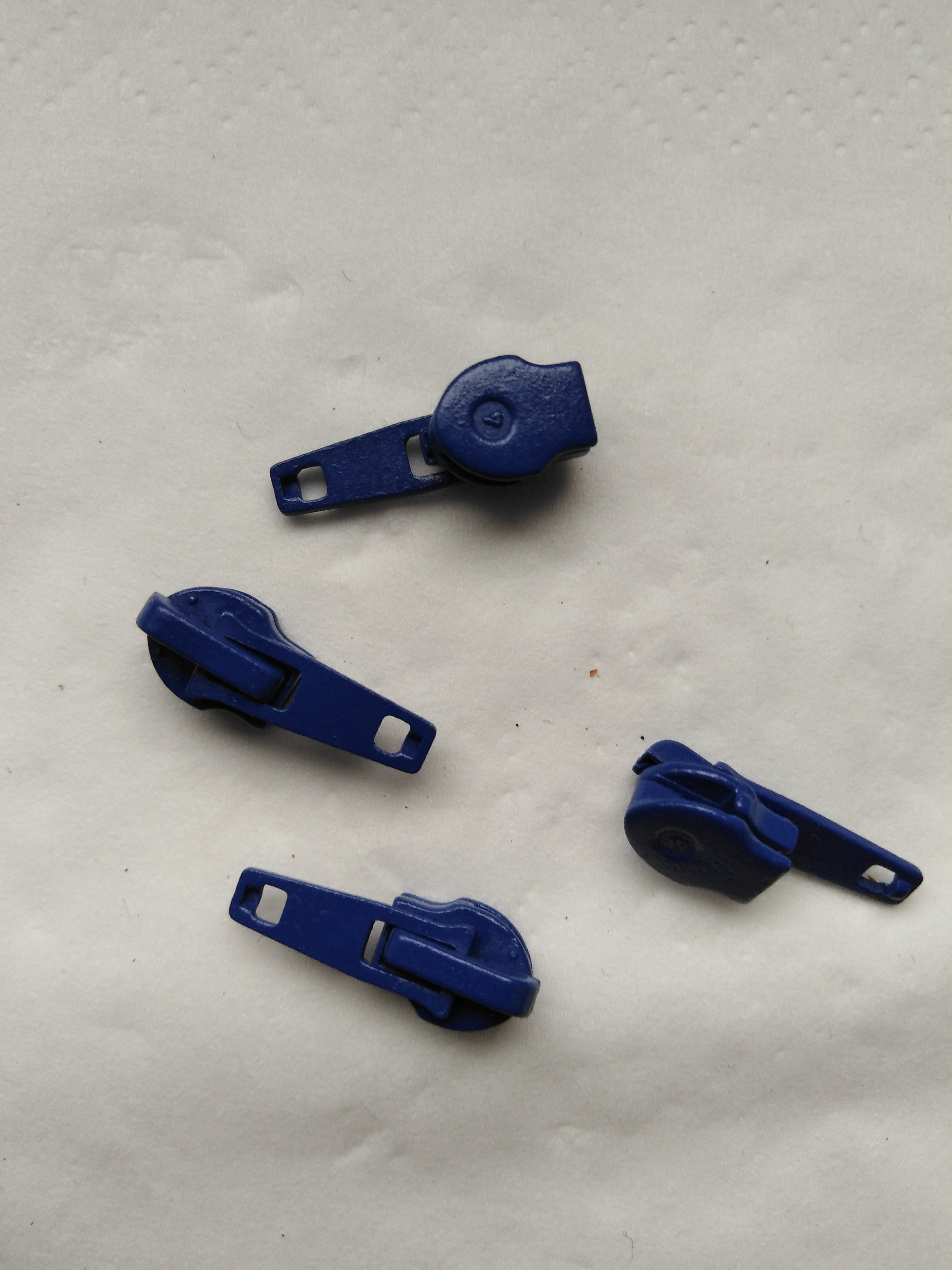 Jezdec k zipům WS0 aretační lakovaný královská modř