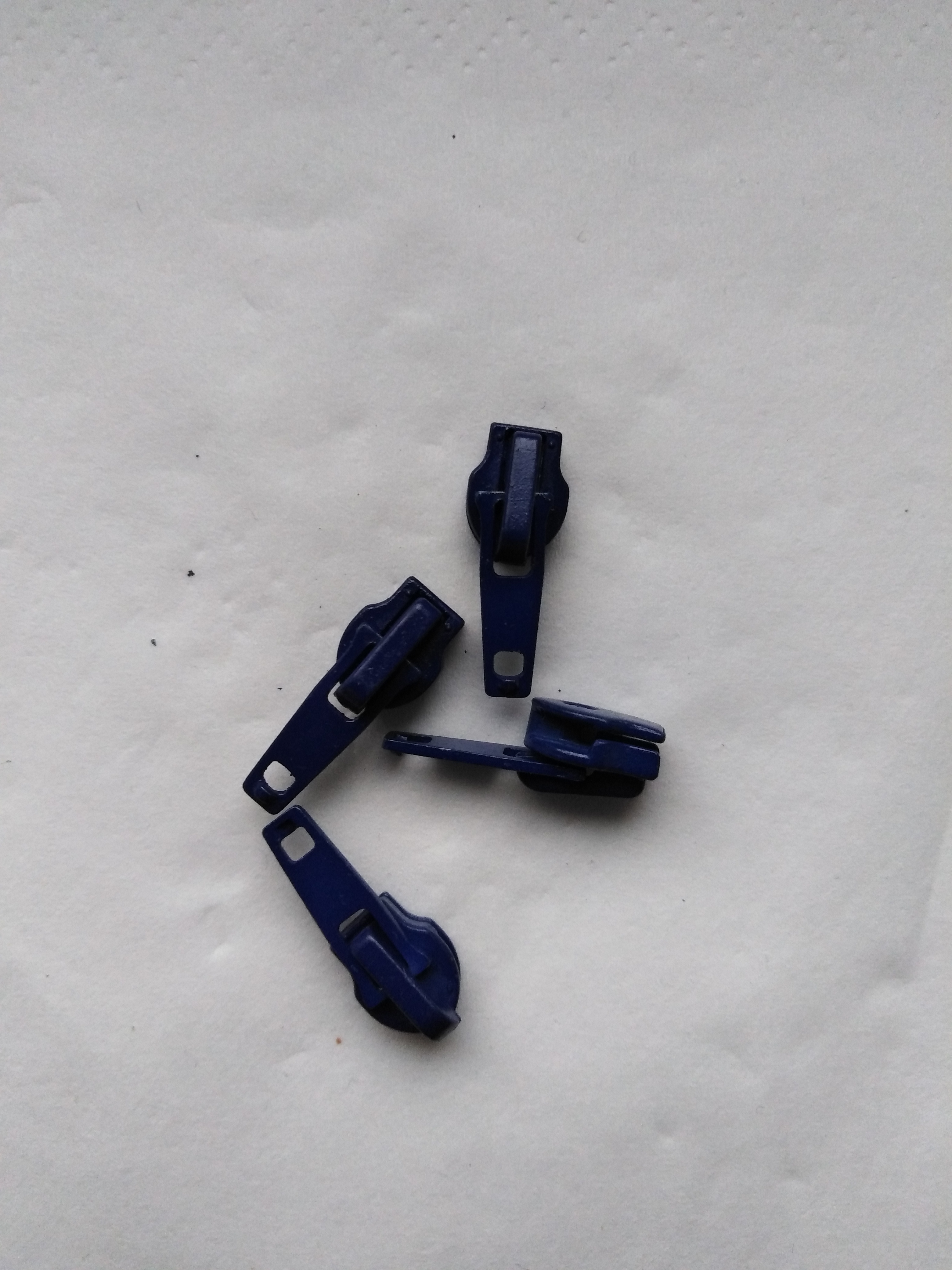 Jezdec k zipům WS0 aretační lakovaný sytě modrý