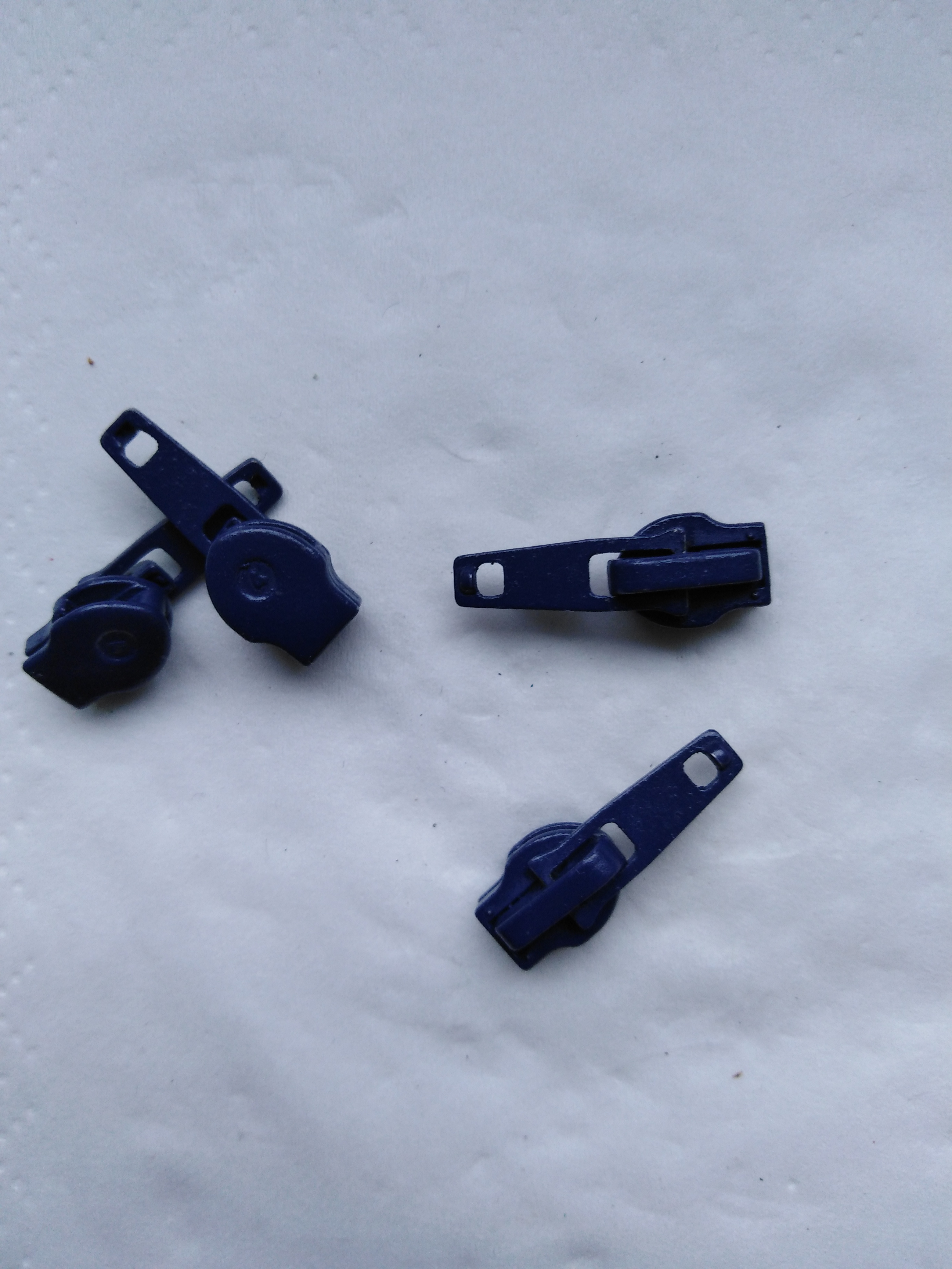 Jezdec k zipům WS0 aretační lakovaný tmavě modrý