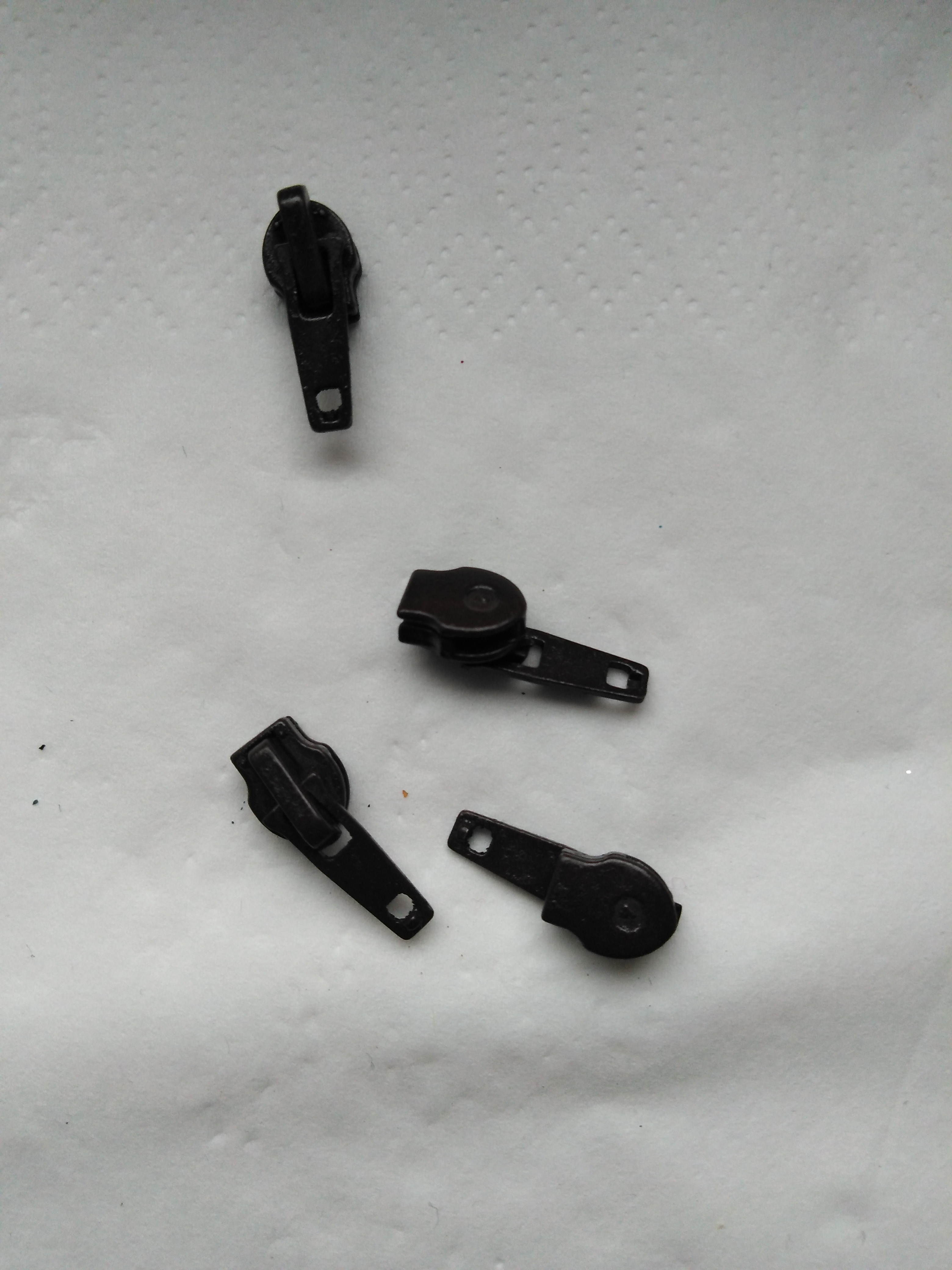 Jezdec k zipům WS0 aretační lakovaný tmavě hnědý