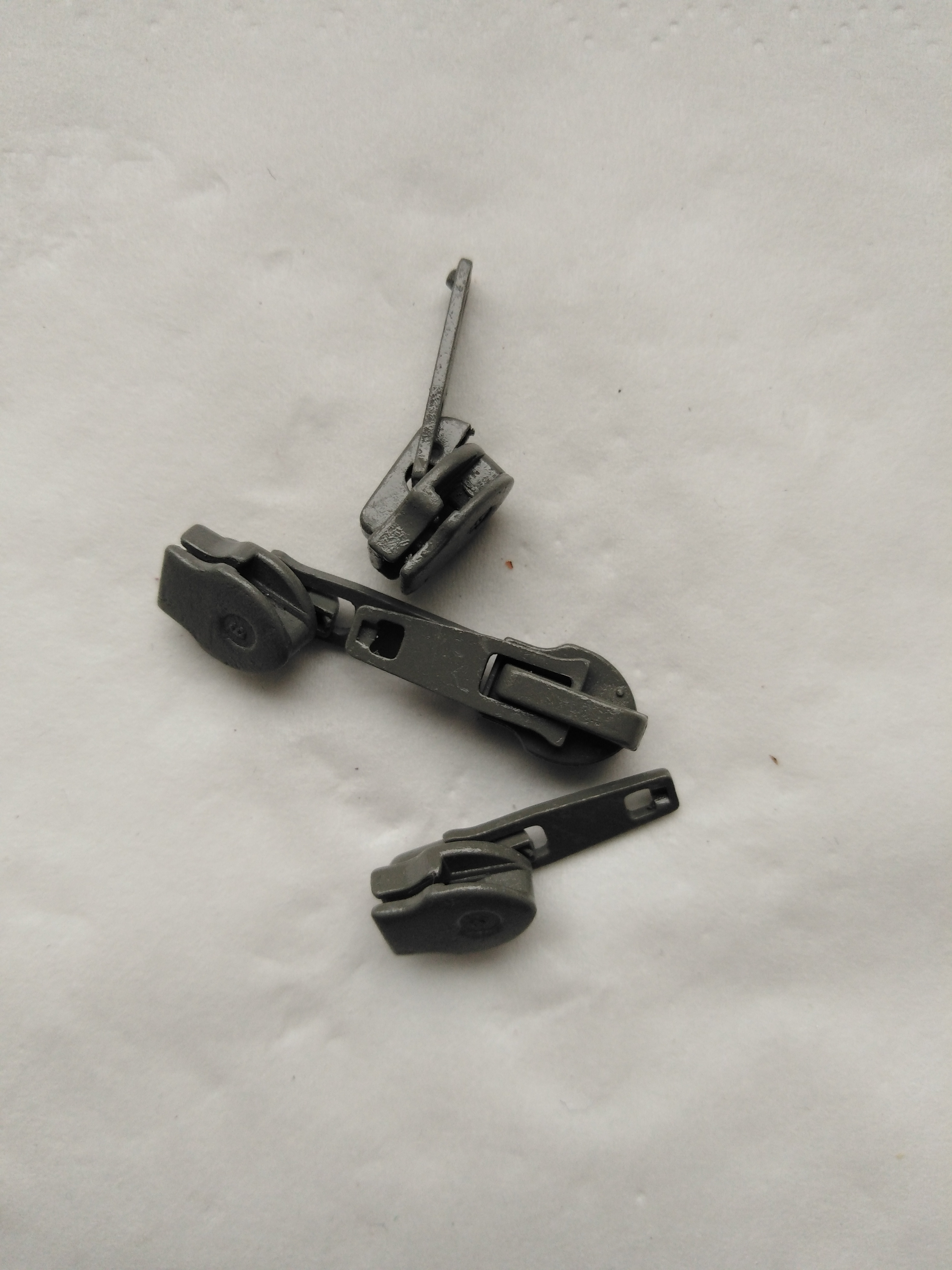 Jezdec k zipům WS0 aretační lakovaný šedý