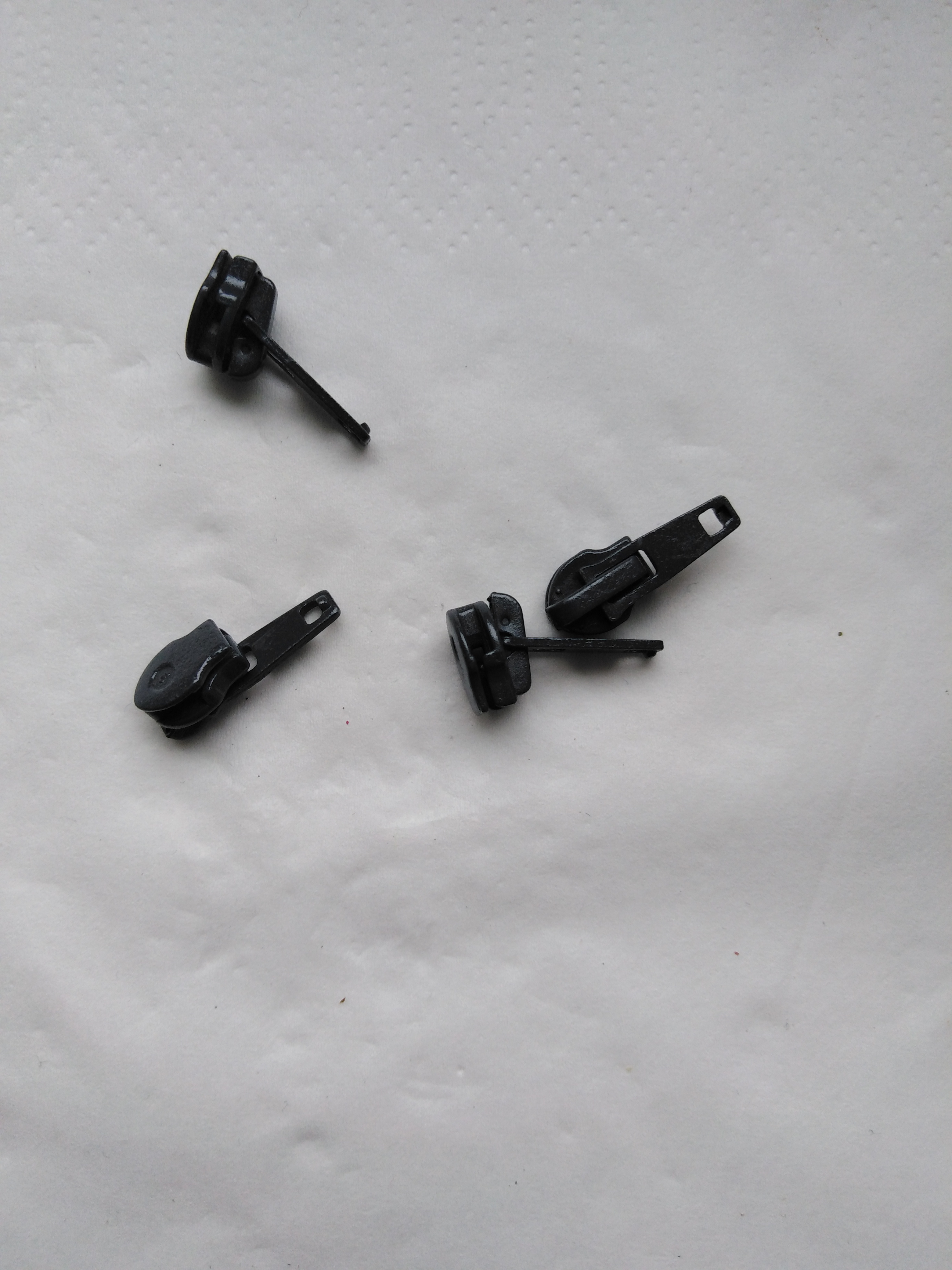 Jezdec k zipům WS0 aretační lakovaný temně šedý